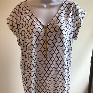 Express Blouse with zipper